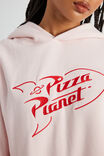 Lcn Toy Story Hoodie, LCN DIS PARFAIT PINK/PIZZA PLANET - alternate image 4