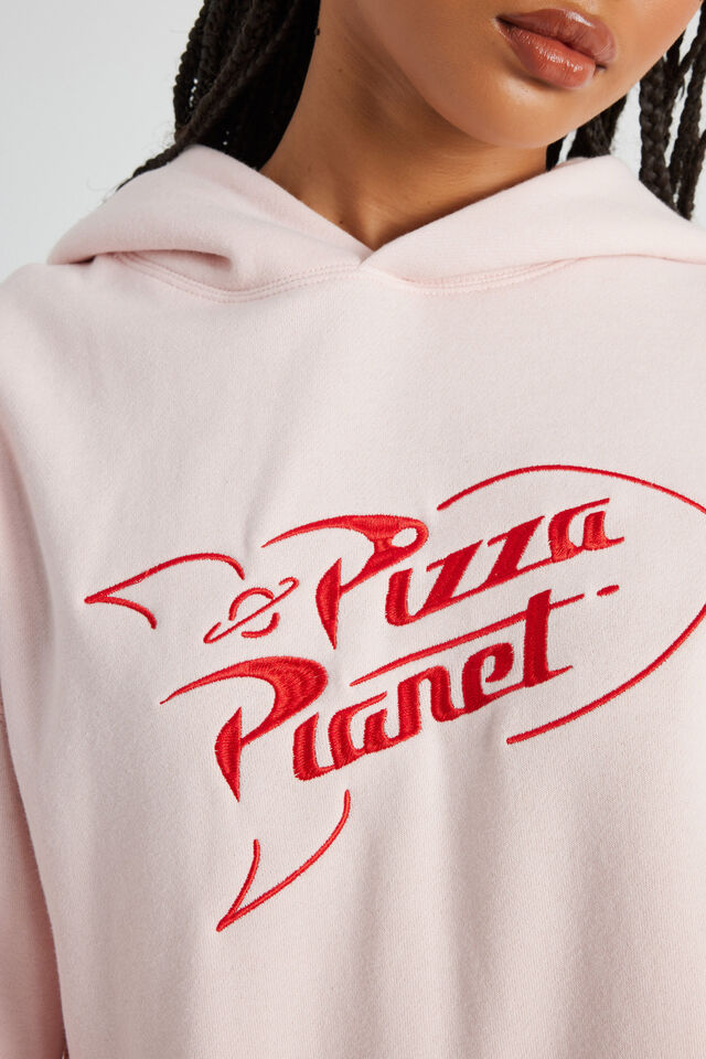 Lcn Toy Story Hoodie, LCN DIS PARFAIT PINK/PIZZA PLANET