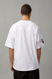 Oversized Nba T Shirt, LCN NBA WHITE/BULLS LARGE LOGO - alternate image 3