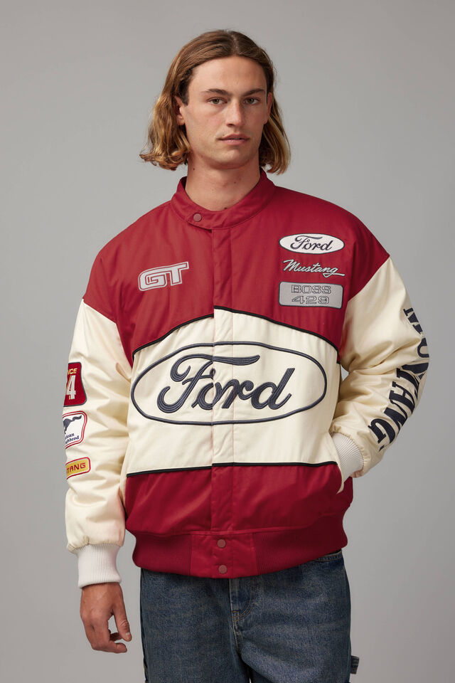 Ford Moto Jacket, LCN FORD/MUSTANG COUNTRY