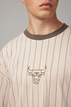 Oversized Nba T Shirt, LCN NBA PINSTRIPE/CHICAGO BULLS - alternate image 4