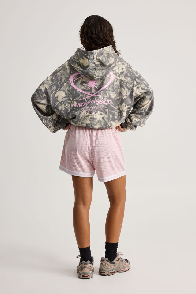 Lcn Nfl Field Short, LCN NFL RAIDERS_POWDER PINK