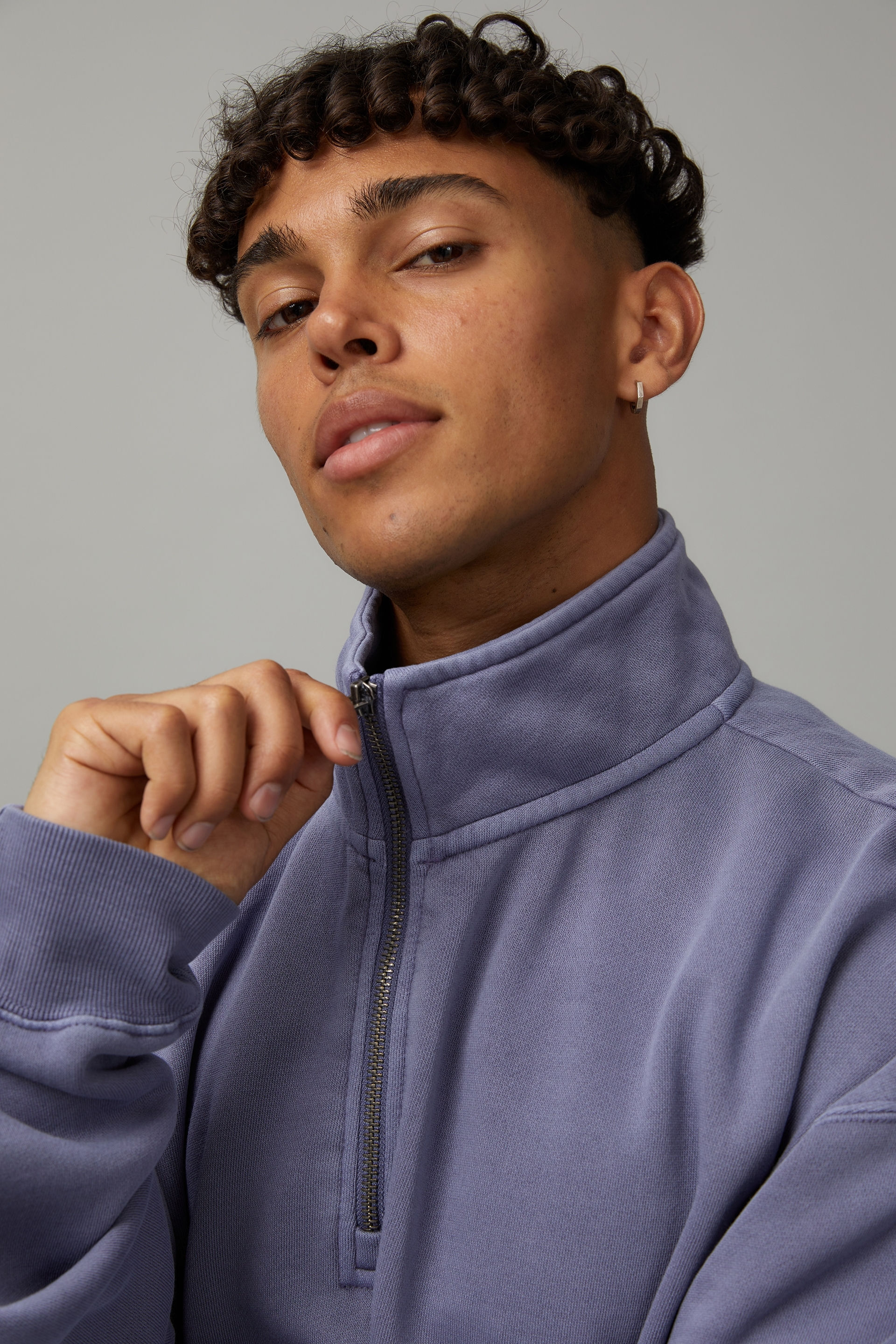 Crew quarter hotsell zip