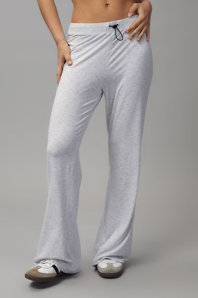 Relaxed Trackpant, SILVER MARLE/ROMA ITALIA