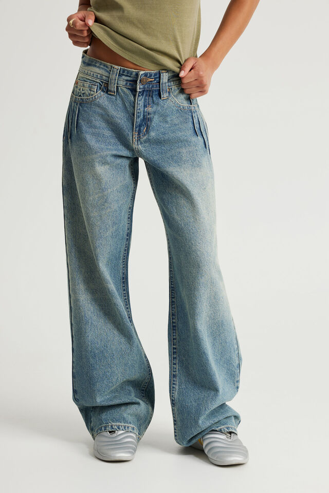 Luca Low Rise Jean, DREAMLITE BLUE