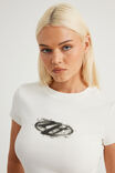 Fitted Graphic Tee, CLOUD/SMOKEY NTN - example image 4