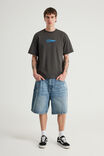 Half Half Heavyweight Core Fit Tshirt, HH SLATE/HARDWARE PILL - example image 2
