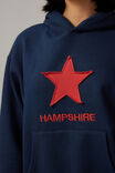 Graphic Hoodie, NAVY/STAR - alternate image 2