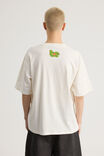 Box Fit Music Merch T Shirt, LCN BRA CLOUD/BILLIE EILISH - alternate image 3