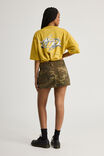 Cargo Mini Skirt, CAMO - alternate image 3