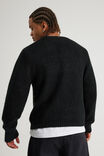 Spongebob Squarepants X Half Half Knit, LCN NIC BLACK/SPONGEBOB OUTLINE - example image 3