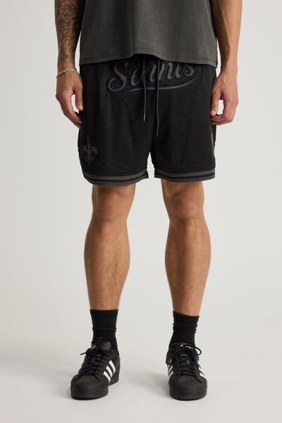 Nfl Basketball Short, LCN NFL SLATE/SAINTS STEALTH