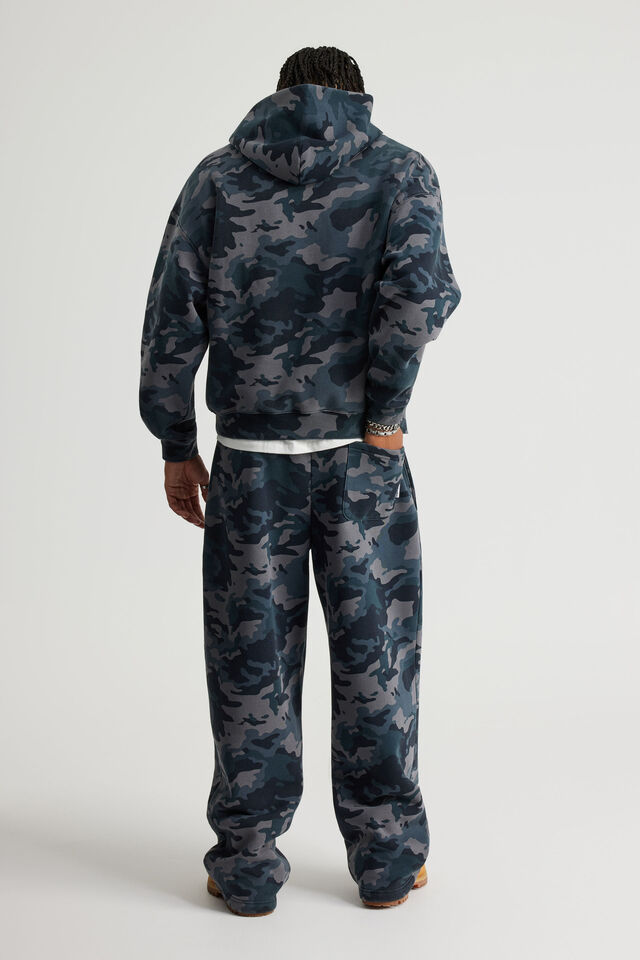 Authentics Baggy Trackpant, WASHED BELUGA CAMO