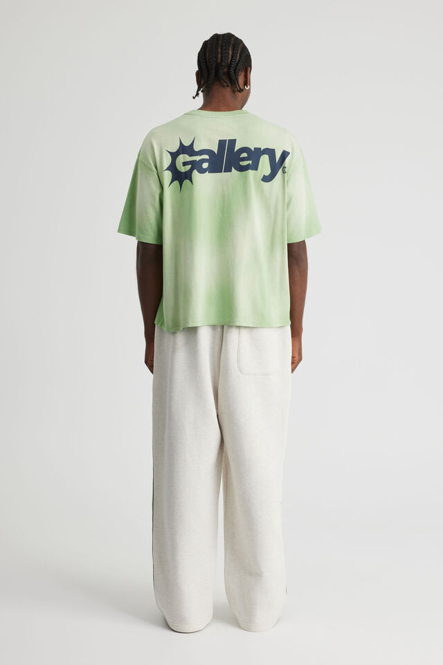 Open Gallery Baggy Track Pant, OG PEBBLE MARLE/PIPING