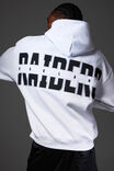 Nfl Hoodie, LCN NFL SILVER MARLE/RAIDERS DYSTOPIA SUPERSC - alternate image 4