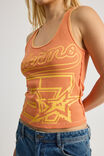 Graphic Tank, RICH ORANGE/PALERMO - alternate image 4