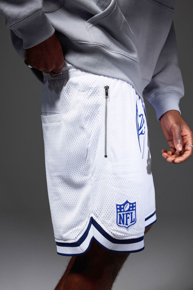 Nfl Basketball Short, LCN NFL WHITE/GIANTS