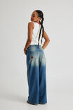 Mega Baggy Jean, BLASTED BLUE - alternate image 3