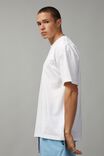 Basic Oversized T Shirt, WHITE - alternate image 5