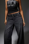 Mid Rise Baggy Jean, MIDNIGHT BLACK - alternate image 3