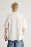 Half Half Heavyweight Box Fit Graphic Tshirt, HH CLOUD/HALF HALF CHROME - alternate image 3