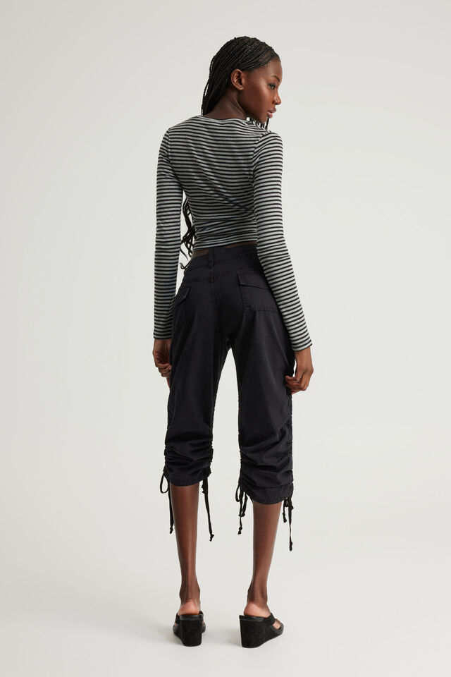 Gwen 3/4 Pants, NIGHT OPS BLACK