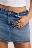 Everyday Denim Skirt, BRIGHT BLUE - alternate image 4