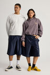 Open Gallery Longline Basketball Short, BLACK IRIS - alternate image 2