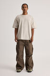 Notion Heavy Weight Box Fit Graphic Tshirt, NTN WASHED SAND/MOON LANDING - alternate image 2