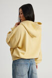 Open Gallery Boxy Hoodie, OG WASHED DAFFODIL/ADVENTURE - alternate image 3
