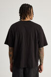 Box Fit Music Merch T Shirt, LCN OAS BLACK/OASIS DEFINITELY MAYBE - alternate image 3