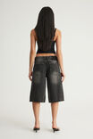 Romy Baggy Jort, DEADSTOCK BLACK/ANGELIC - example image 3
