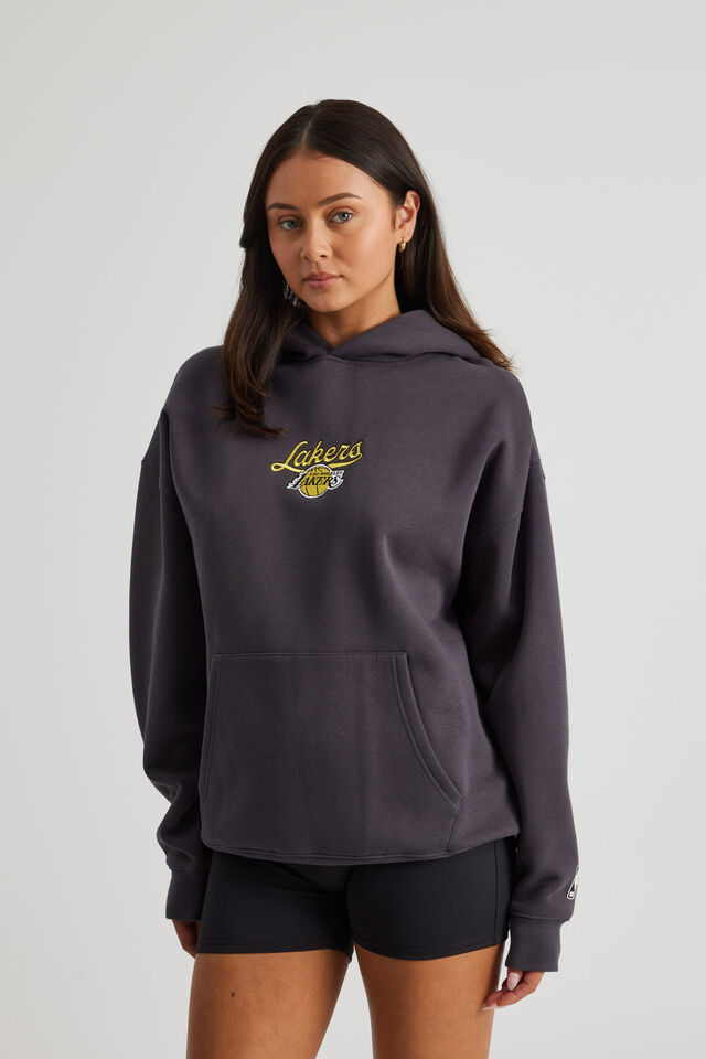 Nba Hoodie, LCN NBA SLATE/LA LAKERS SCRIPT