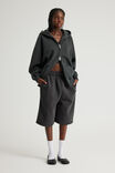 Authentics Premium Zip Through, WASHED BLACK - example image 2