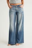 Era Low Super Wide Jean, INTERSTELLAR BLUE/PKT EMB - example image 4