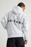 Nfl Hoodie, LCN NFL SILVER MARLE/RAIDERS OUTLINE - example image 3