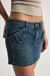 Dakota Denim Skirt, VINTAGE INDIGO - alternate image 4