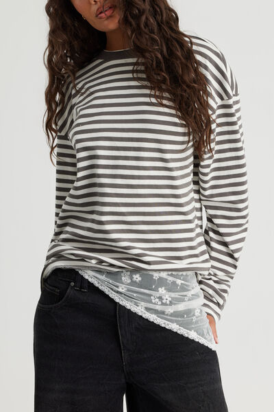 Lace Wrap Scarf, WHITE