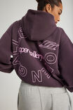 Open Gallery Boxy Hoodie, OG WASHED FROZEN BERRY/CONSIDERED DESIGN - alternate image 2