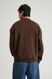 Half Half Crew, HH WALNUT/WINDOW - alternate image 3
