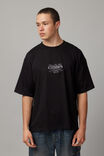 Heavy Weight Box Fit Graphic Tshirt, UC BLACK/CANNES - alternate image 1