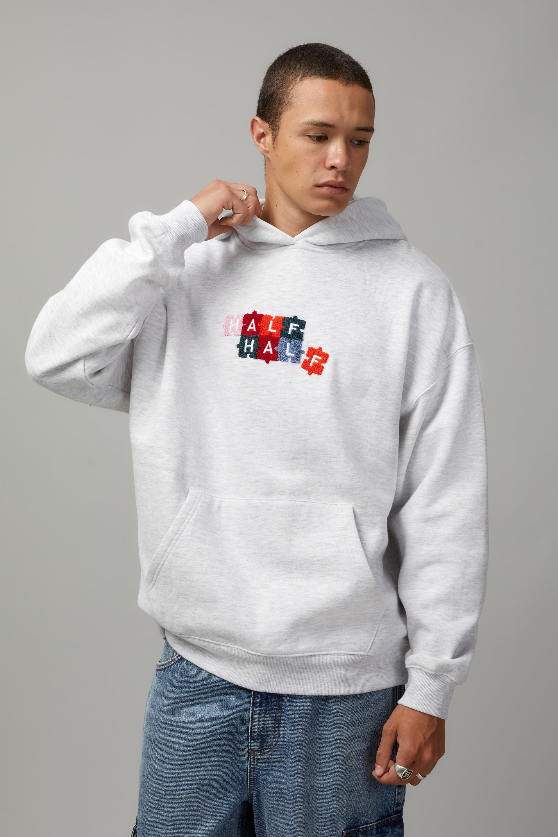 Half hooded sweatshirt outlet