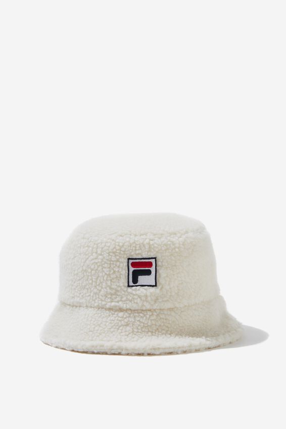 Fila Lcn Teddy Bucket Hat, CREAM