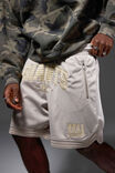 Nfl Basketball Short, LCN NFL BEIGE/NEW YORK GIANTS STEALTH - alternate image 3