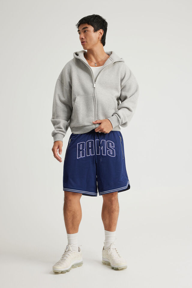 Nfl Basketball Short, LCN NFL NAVY/LOS ANGELES RAMS