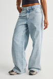 Mid Rise Baggy Jean, FADED BLUE - alternate image 2