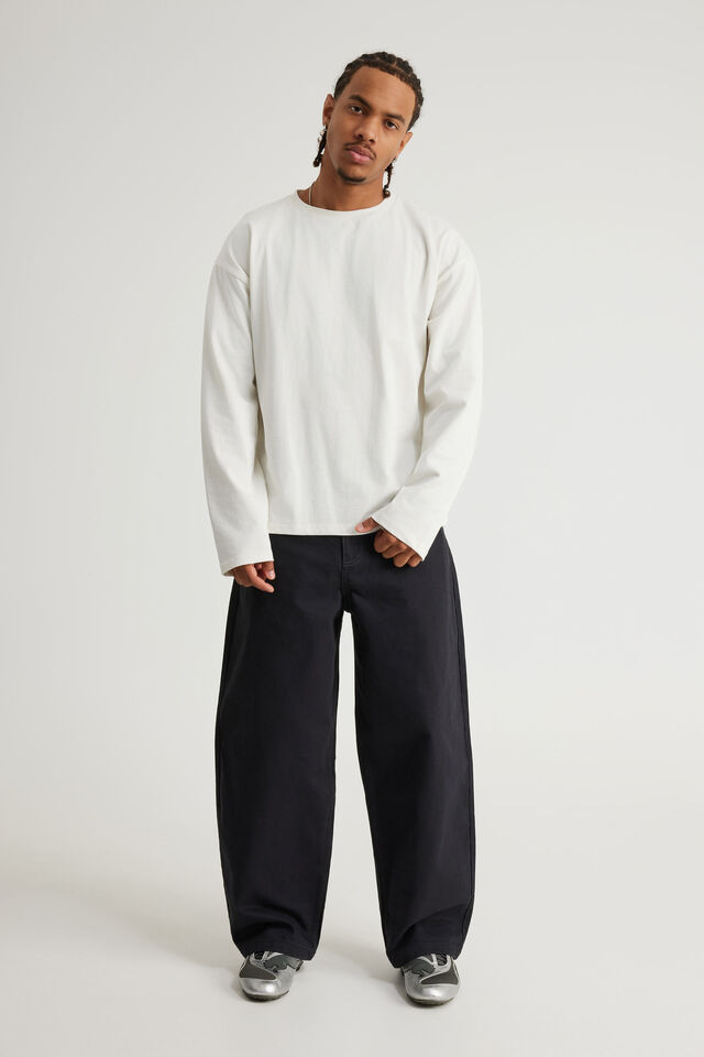 Authentics Semi-Barrel Jean, BLACK ONYX