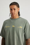 Open Gallery Box Fit Tshirt, OG WASHED DIRTY SAGE/CIRCULAR OG - alternate image 4