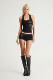 Graphic Racer Tank, BLACK/PINK CROSSFIRE - example image 2