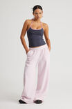 Tie Neck Halter Top, SEAL/VENICE PINK PICOT - alternate image 2